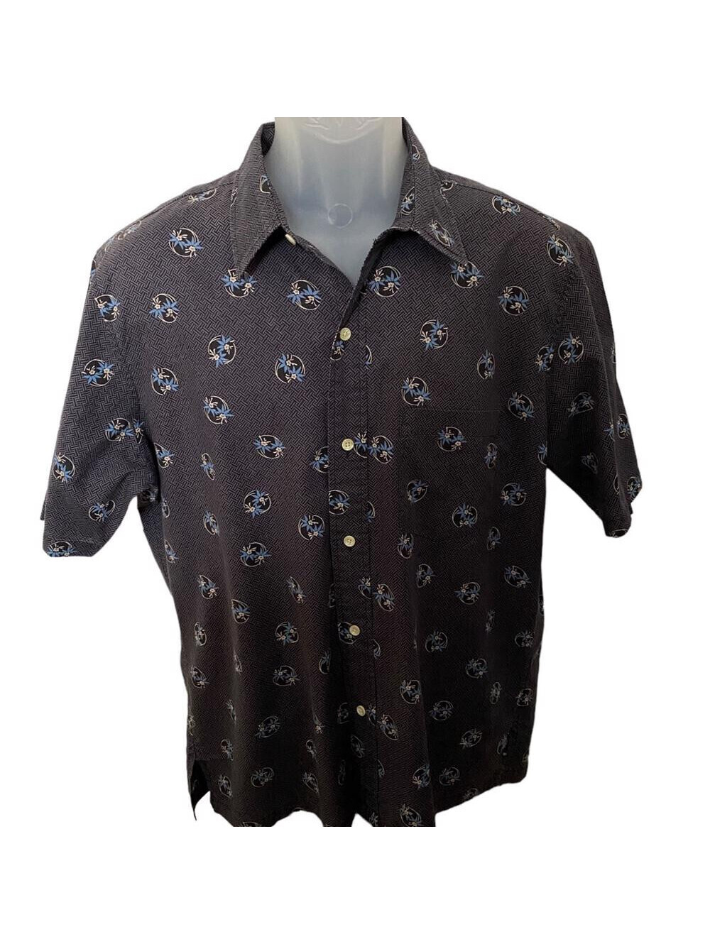 VTG The ONO Shirt by Liberty House Aloha Hawaiian Shirt Men L Large